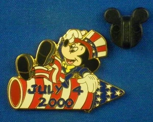 Spilla Topolino il 4 luglio 2000 Rocket WDW LE Disney # 1861 - Foto 1 di 4