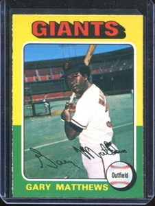 1975 OPC O-PEE-CHEE Baseball # 79 Gary Matthews (NM-MT) Near Mint to Mint - Picture 1 of 2