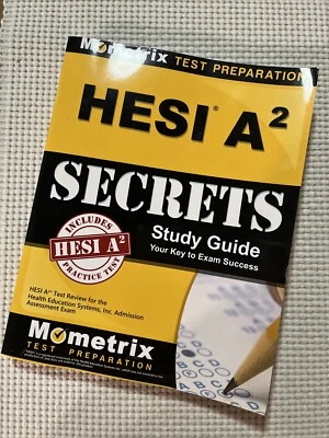 Mometrix Test Preparation HESI A2 SECRETS Study Guide Your Key To Exam Success - Image 1 of 2