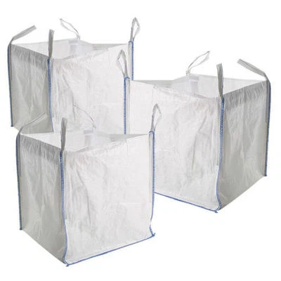 AIRTECH-UK 100 BULK BAGS FIBC GARDEN WASTE 1 TONNE TON JUMBO BAGS STORAGE SACK