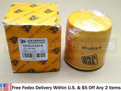JCB PARTS - GENUINE JCB ENGINE OIL FILTER (PART NO. 02/630935A) - Image 1 of 4
