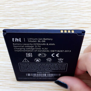 1pcs New Battery For THL T6 Pro T6S T6C BL-06 2250mAh