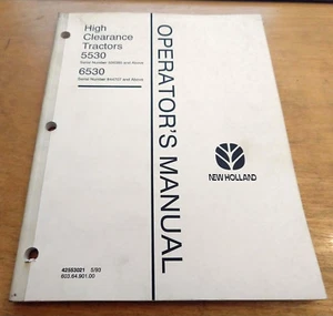 Ford New Holland 5530 6530 High Clearance Tractor Operator's Manual #2 - Bild 1 von 1