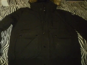 Calvin Klein Mens Hooded Coat - NEW Without Tags - Picture 1 of 7