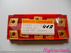 10 ud. Sandvik CNMG 120412 435 P35 - Imagen 1 de 1