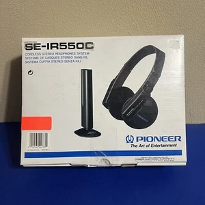 Pioneer SE-IR550C CORDLESS Headphones (Black) Open Box - Picture 1 of 8