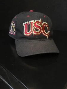 USC Trojans NCAA schwarze Mütze Kappe University of Southern California SC Größe 7 - Bild 1 von 6