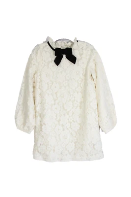 Vestido Janie and Jack The Encore talla 10 Niñas NUEVO Manga Larga Encaje Boda Formal Foto 1 de 4