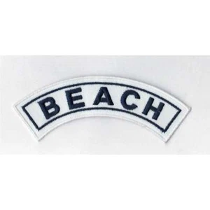 2008 Jim Beauchamp Atlanta Braves Memorial " Plage " Jersey Manches Patch - Picture 1 of 1