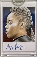 Moses Ingram (Reva) SWAU Artist Series Autograph 1/1 Sketch Card By Cisco Rivera