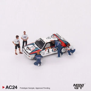 MINI GT 1:64 Scale Lancia Delta HF EVO 1992 Rally MonteCarlo Martini Racing - Picture 1 of 17