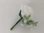 Buttonholes page small Childs single, grooms,best man corsage ,wedding flowers 