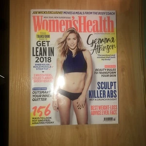 Women’s Health UK Magazine January February 2018 Gemma Atkinson *exc cond* - Picture 1 of 8