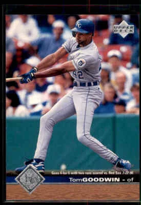 1997 Upper Deck Tom Goodwin #86 Kansas City Royals - Image 1 of 2