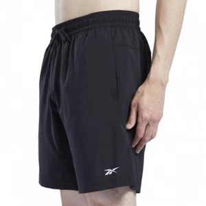 Reebok Logo Shorts Herren - Gym Laufen Sport Fitness - schwarz - Bild 1 von 5