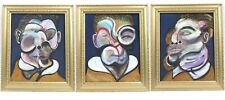 Francis Bacon Three Studies for a Portrait triptych—oil on canvas 1976 very nice