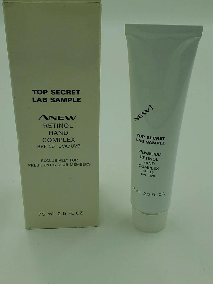 AVON ANEW RETINOL HAND COMPLEX  SPF/FPS 15 UVA / UVB  2.5 FL.OZ./75 ml  New - Image 1 of 3