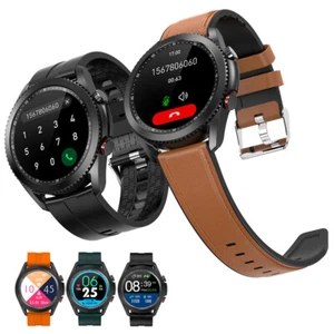 Men Smart Watch Bluetooth Call Women Sports Watches 1.3" Touch Screen Wristwatch - Foto 1 di 16