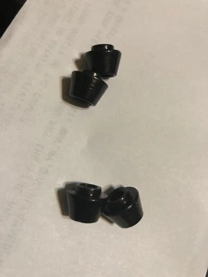 4 tuercas de pastillas de freno negras para bicicleta de carretera V para Avid Shimano Sram Tektro etc. Foto 1 de 4