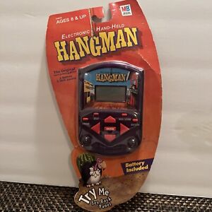 WORKING PURPLE Vintage Hasbro Hangman Handheld Electronic Game New Sealed 2002