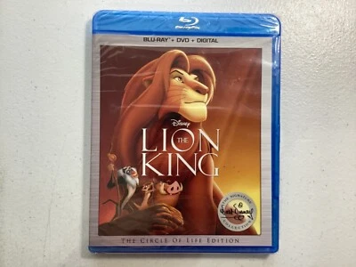 Disney Lion King BluRay DVD Digital Sealed Signature Collection G 2017 - Image 1 of 2