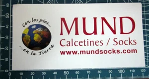 MUND SOCKS STICKER KLEBER ADESIVO NEW ORIGINAL - Imagen 1 de 1