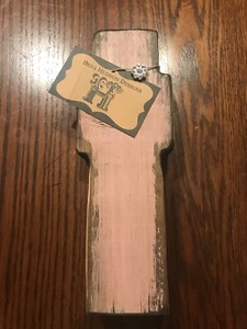 Dena Hudson Designs 10" kleines Holzkreuz Dekoration (G2) - Bild 1 von 9