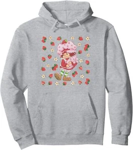 Strawberry Shortcake Strawberry Fields & Daisy Vintage Pullover Hoodie - Picture 1 of 5