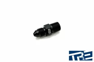 Treadstone Performance Straight Black AN to NPT Adapter Fitting - Picture 1 of 7