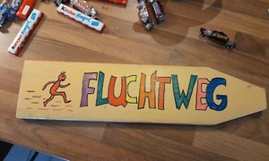 wegweiser Handarbeit holz schild - Bild 1 von 1