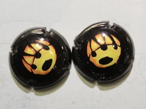 2 BEER Cork Bottle Caged Caps: WEYERBACHER Brewing Millennium Falco ~ Easton, PA - Picture 1 of 3