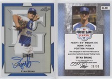 2019 Leaf Perfect Game All-American Classic Blue /30 Ryan Bruno #BA-RB1 Auto