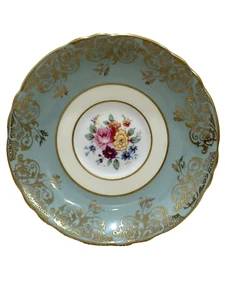 Double Warrant Paragon Fine Bone China By Appoint HM the Queen Eng. Saucer Only - Picture 1 of 7