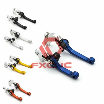 Palanca de freno de embrague pivotante plegable FXCNC para Husqvarna TE250/300 FC250-450 FE250 Foto 1 de 4