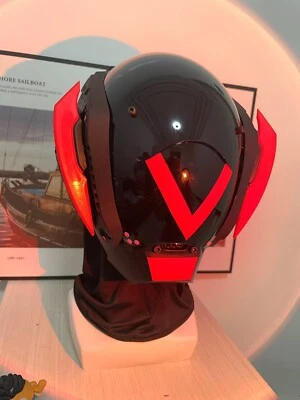 Cyberpunk Mask Cosplay Helmet Star Wars Kamen Rider Dance Props Halloween Toys - Image 1 of 4