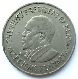 Kenia 1 Schilling 1971 MZEE JOMO KENYATTA - Bild 1 von 2