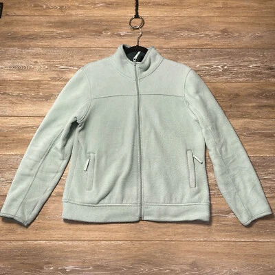 Merona Jacket Size Large Light Sea Green Full Zip Sweatshirt Women’s Windbreaker - Image 1 of 4