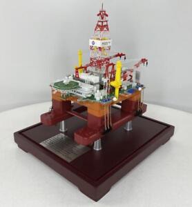 Offshore Oil Deepwater Semi-submersible Drilling Platform Alloy Model 1:700