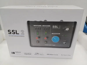 SSL/SOLID STATE LOGIC SSL2 2-IN/2-OUT USB Audio Interface From Japan - Picture 1 of 8