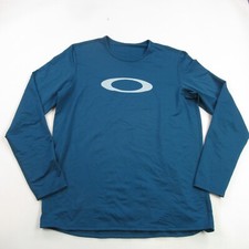 Camiseta Oakley Manga Longa Fitness Wind 2.0 Preta Ref 432999