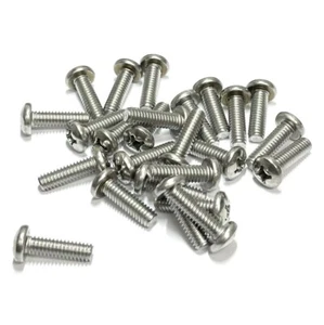 (PKG of 25) 12-24 x 3/4" Machine Screw, Phillips Pan Head, 18-8 Stainless Steel - Picture 1 of 2