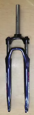 SR SUNTOUR NVX 700c DARK BLUE BICYCLE SUSPENSION FORK BIKE PARTS 47-3 - Image 1 of 4