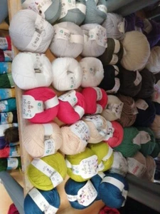 5 X Dmc Natura Just Cotton Mix - Picture 1 of 2