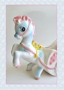 Vintage Japan Pony Horse Carriage Baby Planter - Picture 1 of 7