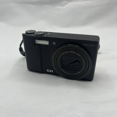 Cámara digital Ricoh CX1 10 MP - negra [casi como nueva] Foto 1 de 4