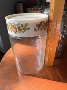 Bote de vidrio vintage Pyrex Spice of Life - Imagen 1 de 7