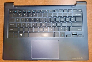ORIGINAL SAMSUNG ATIV BOOK NP940X3G-K03US PALMREST KEYBOARD TOUCHPAD BA61-02090A - Picture 1 of 3