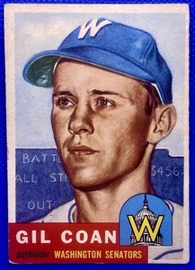 1953 Topps Gil Coan #133  VG-VGEX  RC391 - Picture 1 of 2