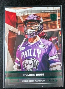 Ryland Rees 2025 Premier Lacrosse League Fieldside PLL #42 Green Foil # /99 - Picture 1 of 2