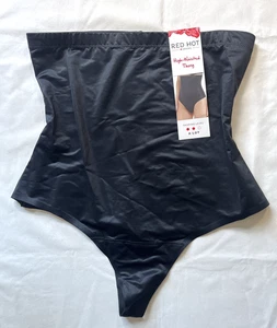¡Nuevo! Tanga modelador Red Hot Spanx negro cintura alta 2X precio de venta sugerido por el fabricante 42 USD - Imagen 1 de 5
